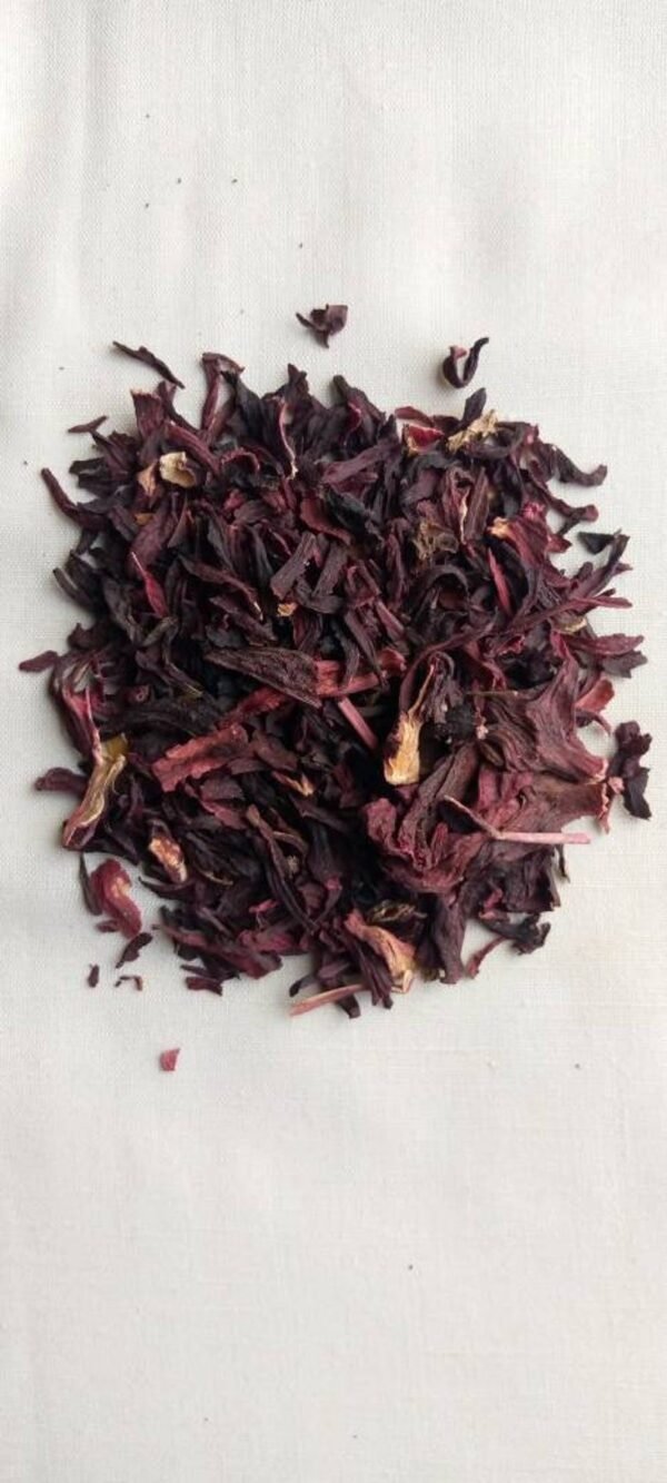 Dried Organic Hibiscus flower Zobo leaves/ 500g